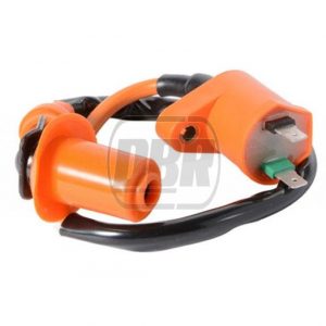 Ignition Coil - Orange - 2 Pin - Offset