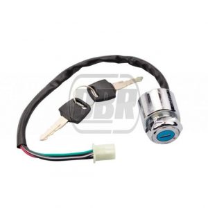 Ignition Switch Chrome With 2 Keys
