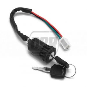 Ignition Switch With 2 Keys - Male Plug