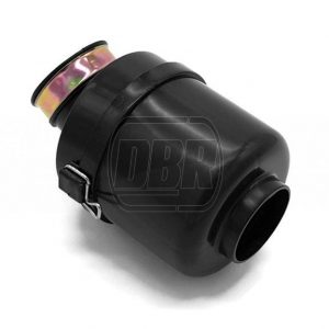 Air Filter - Waterproof - Angled - Black - 38mm