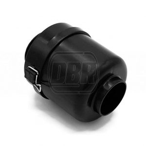 Air Filter - Waterproof - Straight - Black - 42mm