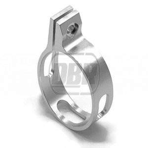 Exhaust Silencer Bracket Clamp - Aluminium