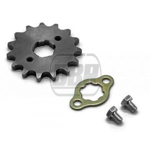 Sprocket 420, 17mm Shaft, 15 Tooth