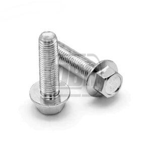 M10 x 35mm Flanged Hex Head Bolts