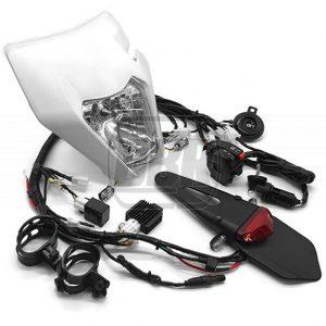 GRUF™ Universal Enduro Light Kit – White Headlight