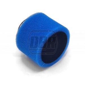 Air Filter - Twin Foam - Straight - Blue - 48mm