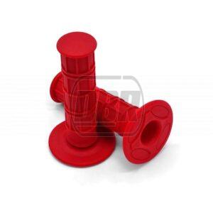 Handlebar Grips - Waffle - Red