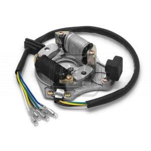 Stator Coil - 50cc-125cc - E/Start - Top Mounted - Runs Lights