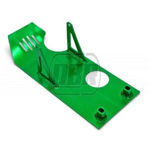 Engine Sump Guard - Alloy - Green