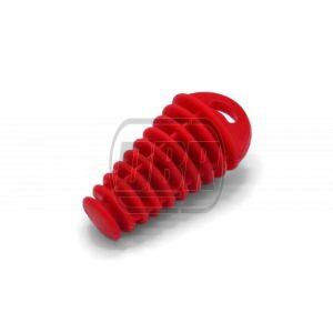 Exhaust Wash Plug - 27mm-49mm - Red