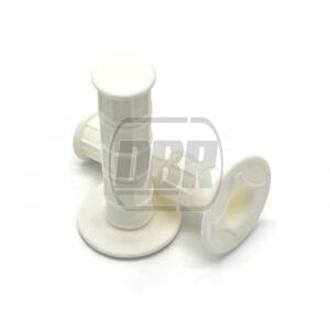 Handlebar Grips - Waffle - White