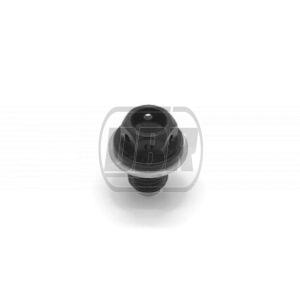 Oil Sump Bolt - Drilled - Magnetic - Black