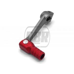 Gear Shifter - Alloy Short - Grey/Red