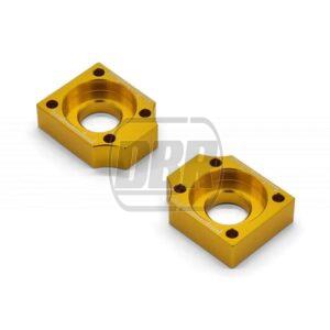 Chain Adjusters - Block - 15mm - Gold