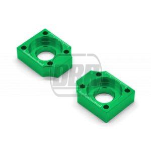 Chain Adjusters - Block - 15mm - Green
