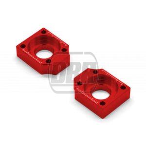 Chain Adjusters - Block - 15mm - Red
