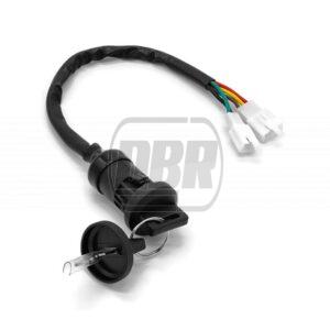 Ignition Switch With 2 Rain Proof Keys - With Lights Switch