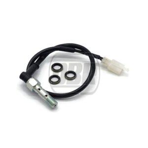 Hydraulic Double Twin Brake Switch Elbow M10 x 1.25 Female Plug