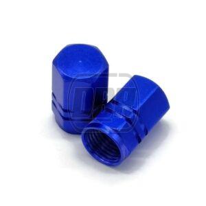 Valve Caps Aluminium CNC - Blue