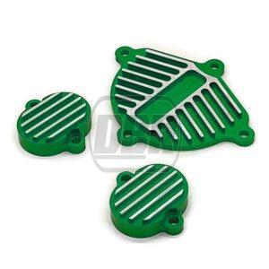 Valve Cover Cap Dress Up Kit - CNC - YX 150 & YX 160 - Green