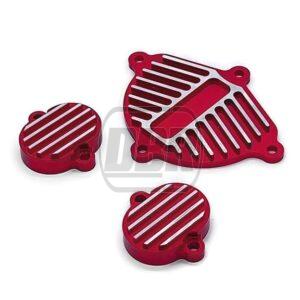 Valve Cover Cap Dress Up Kit - CNC - YX 150 & YX 160 - Red