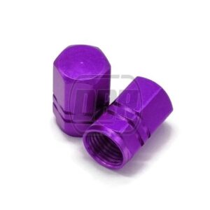 Valve Caps Aluminium CNC - Purple